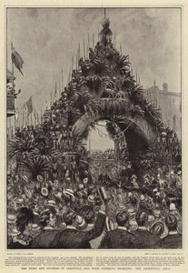 Il Duca e la Duchessa di Cornovaglia e York che entrano a Brisbane, l
